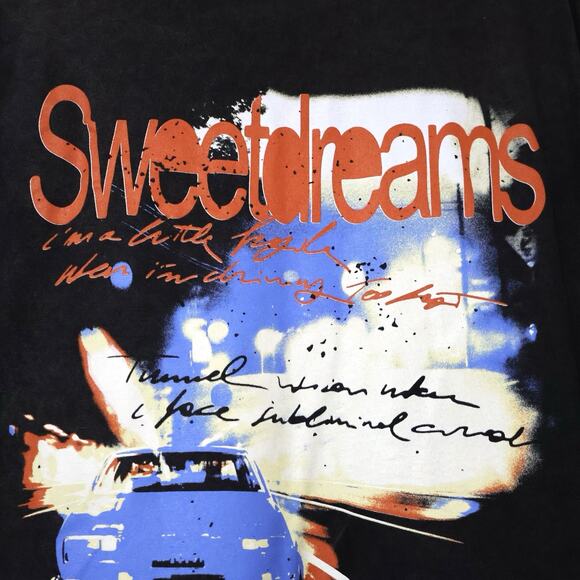 NWT 5SOS Calum Hood Sweetdreams Order Chaos Order Vintage Wash Shirt M - Picture 5 of 6